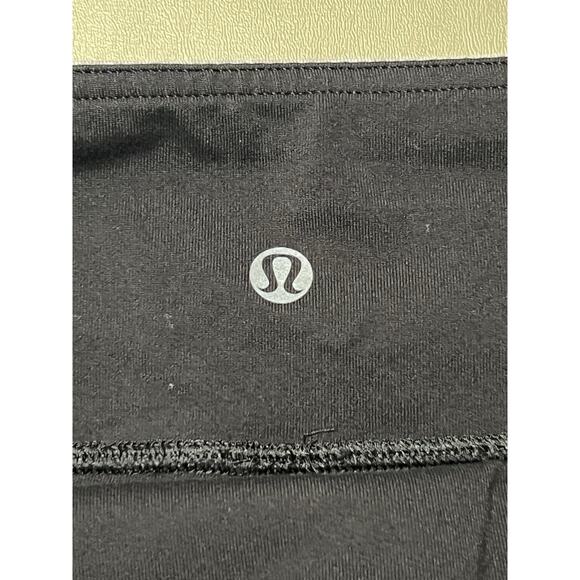 Lululemon Wunder Under Black With Colorblock Waist Capri Women's 6 - Picture 4 of 7